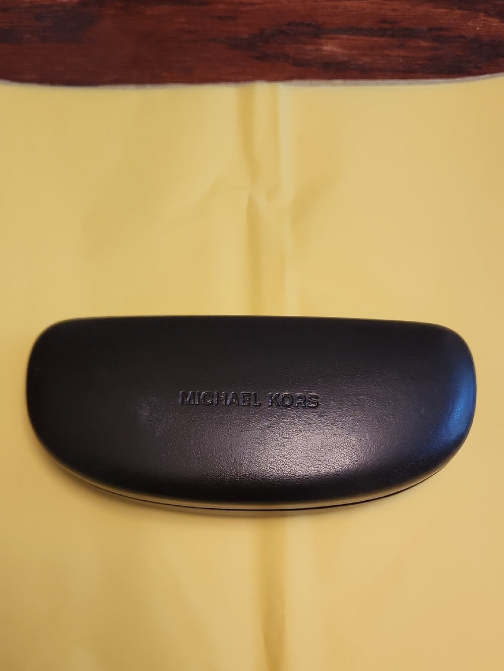 Michael Kors Brown Hard Sunglasses Case